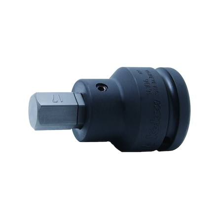 Ko-Ken Bit Socket 17mm Hex 76mm 3/4 Sq. Drive 16106.16-17